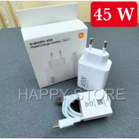Оригінальний зарядний пристрій Xiaomi Mi 45W + Кабель 6 А Type C до USB швидка зарядка гарантовано! 45